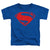 Justice League Movie - Superman Solid Color Toddler Short Sleeve