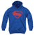 Justice League Movie - Superman Solid Color Youth Hooded Sweatshirt