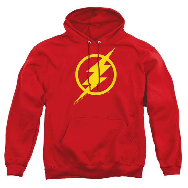 Justice League Movie - Flash Solid Color Adult Pullover Hoodie