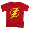 Justice League Movie - Flash Solid Color Toddler Short Sleeve