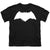 Justice League Movie - Batman Solid Color Youth Short Sleeve