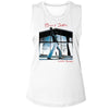 Billy Joel Glass Houses-Ladies Muscle Tank
