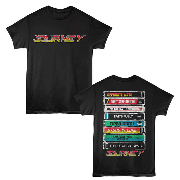 Song Cassettes - Journey T-Shirt