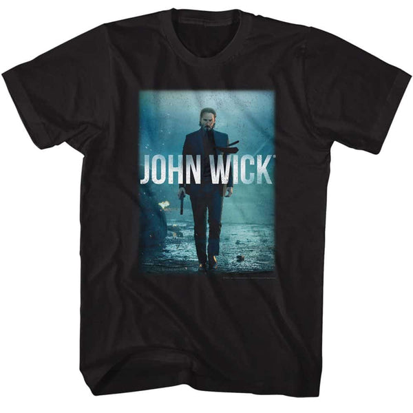 John Wick Dvd Cover Art- Adult S/S Tshirt