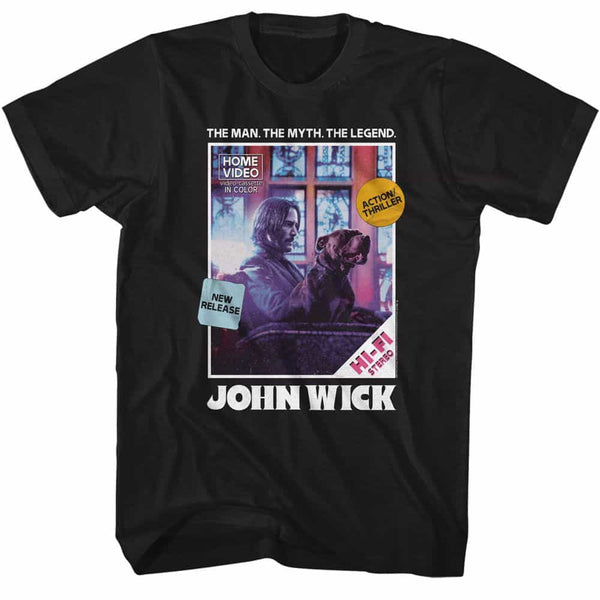 John Wick Vhs Cover- Adult S/S Tshirt