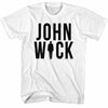 John Wick Silhouette Logo- Adult S/S Tshirt