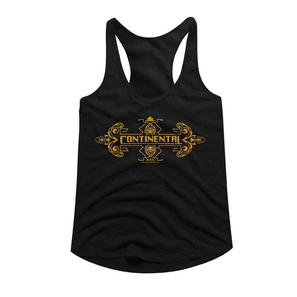 John Wick Continental Nyc- Ladies Slimfit Racerback