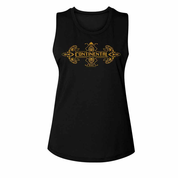 John Wick Continental Nyc- Ladies Muscle Tank