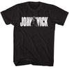John Wick With Name- Adult S/S Tshirt
