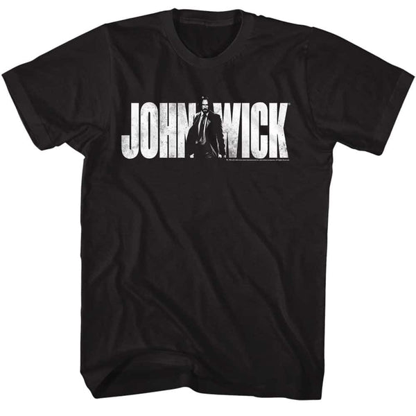 John Wick With Name- Adult S/S Tshirt