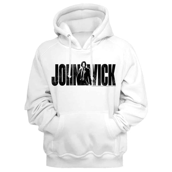 John Wick With Name-Adult L/SSweatshirt W/Hood