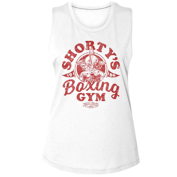 Killer Klowns Shortys Boxing Gym-Ladies Muscle Tank