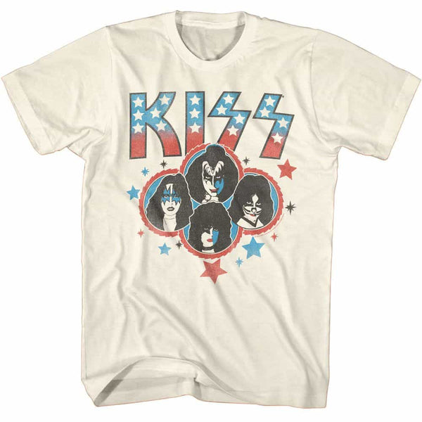 KISS Americana Stars- S/S Tshirt