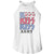 KISS Patriotic Logo-Ladies Sleeveless Rocker Tank