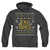 Lord Of The Rings - Ugly Christmas Logo Adult Heather Hoodie