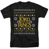 Lord Of The Rings - Ugly Christmas Logo Adult Regular Fit Short Sleeve