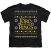 Lord Of The Rings - Ugly Christmas Logo Youth Short Sleeve