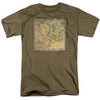 LOR - Middle Earth Map Adult Regular Fit Short Sleeve