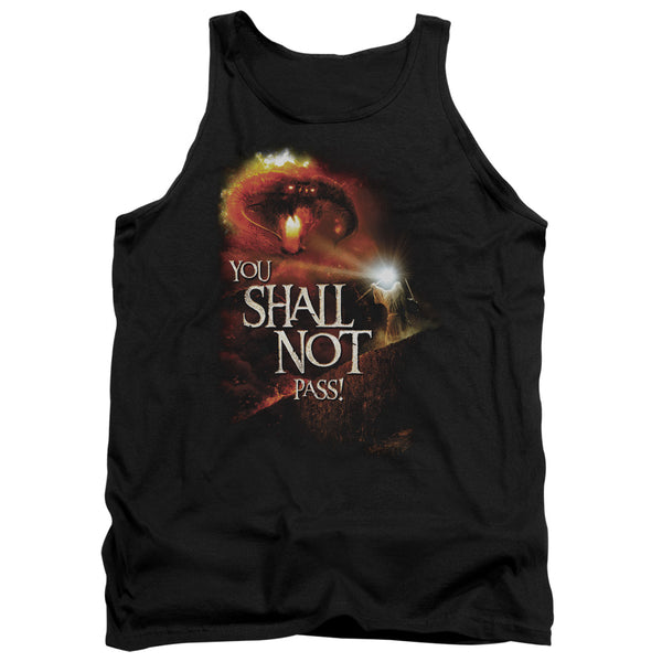 LOR - You Shall Not Pass Adult Tank Top