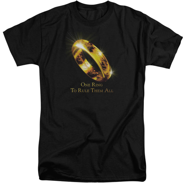 Lord Of The Rings - One Ring To Rule Them All Adult Tall Fit Short Sleeve