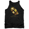 Lord Of The Rings - One Ring To Rule Them All Adult Tank Top