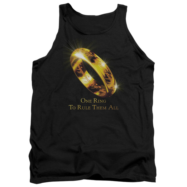 Lord Of The Rings - One Ring To Rule Them All Adult Tank Top