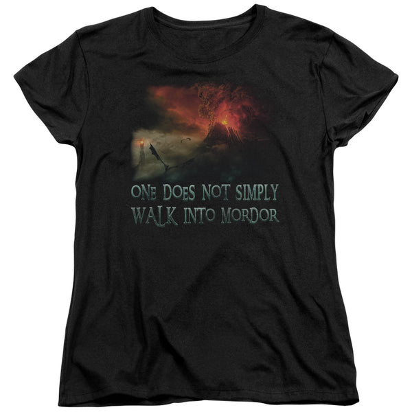 LOR - Walk In Mordor Women's Short Sleeve