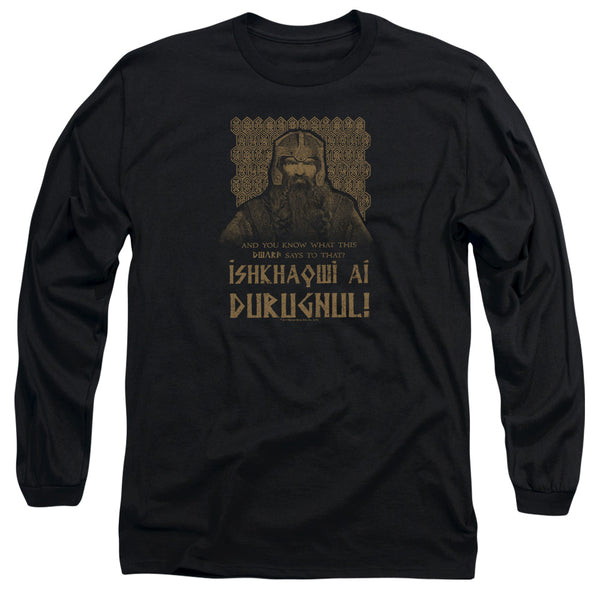 Lord Of The Rings - Ishkhaqwi Durugnul Adult Long Sleeve