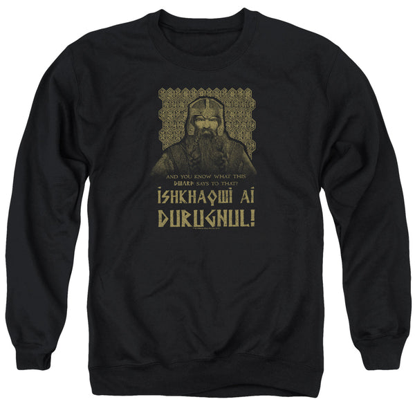 Lord Of The Rings - Ishkhaqwi Durugnul Adult Crewneck Sweatshirt