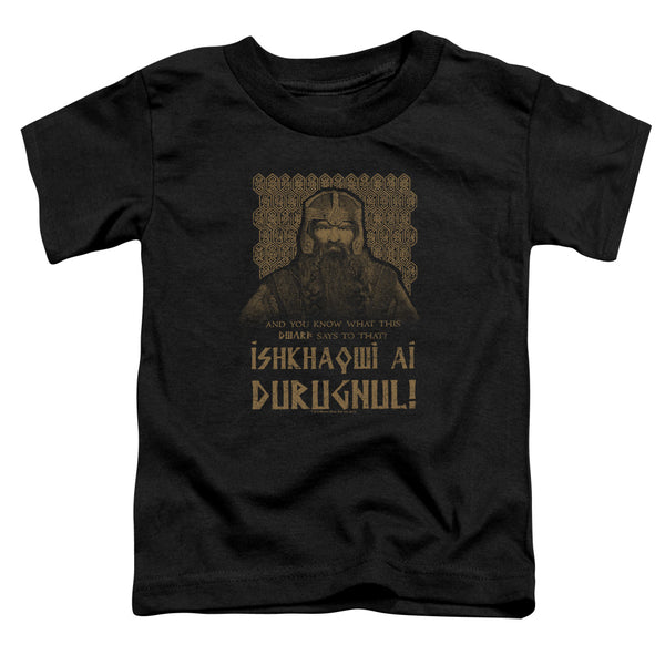 Lord Of The Rings - Ishkhaqwi Durugnul Toddler Short Sleeve