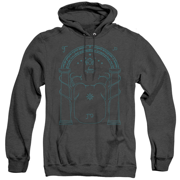 Lord Of The Rings - Doors Of Durin Adult Heather Hoodie