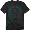 Lord Of The Rings - Doors Of Durin Adult Regular Fit Short Sleeve