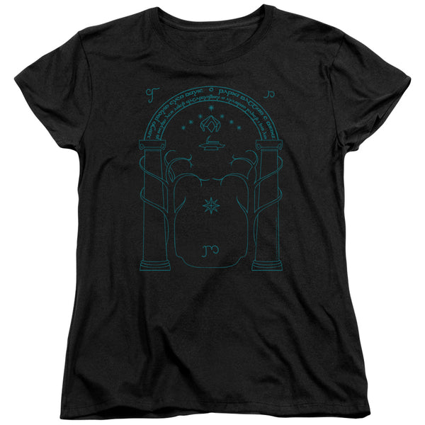 Lord Of The Rings - Doors Of Durin Women's Short Sleeve