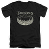 Lord Of The Rings - The Journey Adult Slim Fit V Neck Cotton