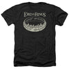 Lord Of The Rings - The Journey Adult Regular Fit Heather Short Sleeve
