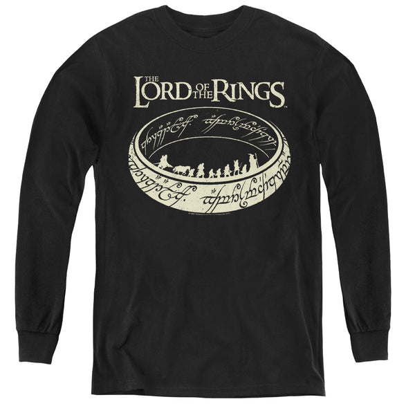Lord Of The Rings - The Journey L - S Youth
