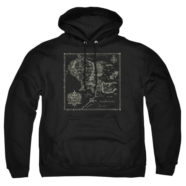 Lord Of The Rings - Map Of Me Adult Pullover Hoodie