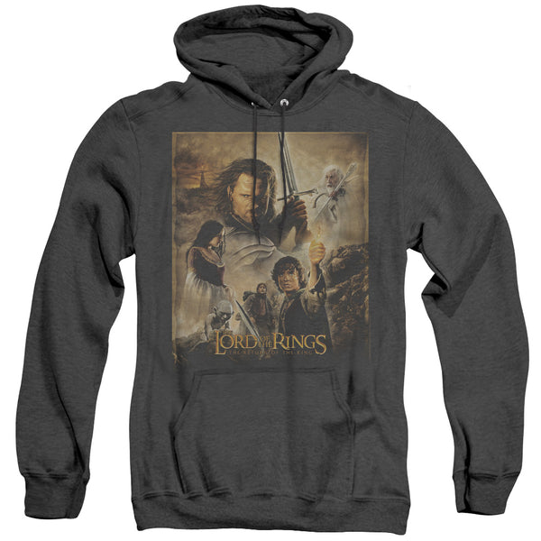 Lord of the Rings - Rotk Poster Adult Heather Hoodie