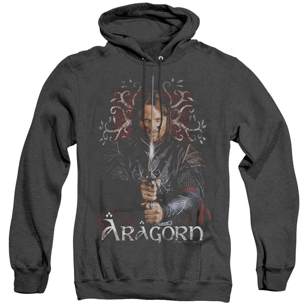 Lord of the Rings - Aragorn Adult Heather Hoodie