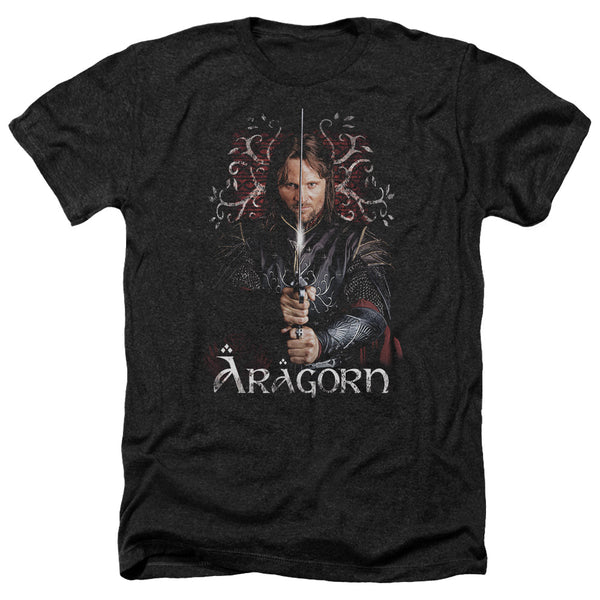 Lord of the Rings - Aragorn Adult Regular Fit Heather Short Sleeve