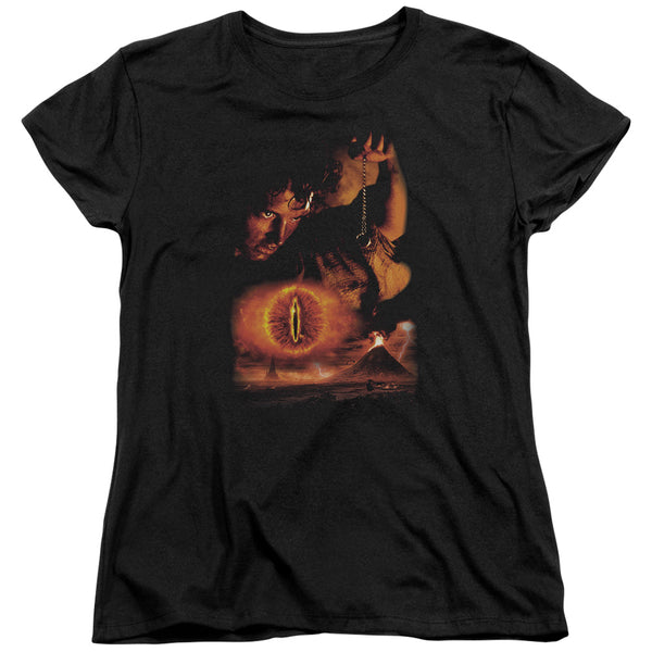 Lord of the Rings - Destroy The Ring Women's Short Sleeve