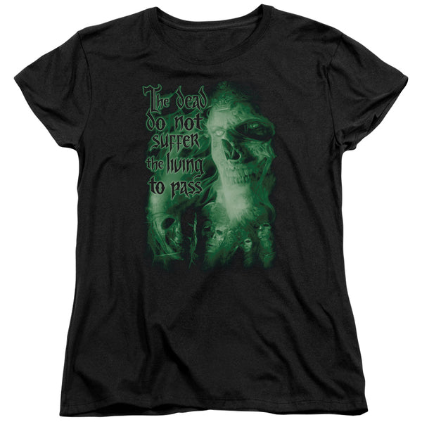 Lord of the Rings - King Of The Dead Women's Short Sleeve