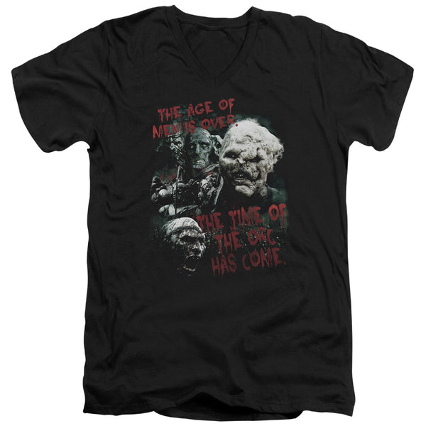 Lord of the Rings - Time Of The Orc Adult Slim Fit V Neck Cotton