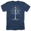 Lord of the Rings - Tree Of Gondor Adult Regular Fit Heather Short Sleeve