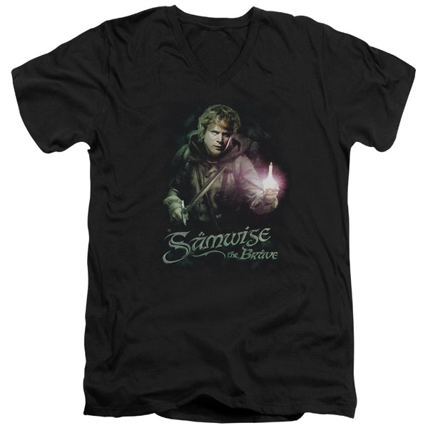 Lord of the Rings - Samwise The Brave Adult Slim Fit V Neck Cotton