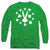 Looney Tunes - Bugs Bunny St. Patrick's Clover Silhouette Adult Long Sleeve