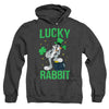 Looney Tunes - Bugs Bunny St. Patrick's Lucky Rabbit Adult Heather Hoodie