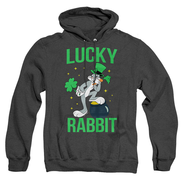 Looney Tunes - Bugs Bunny St. Patrick's Lucky Rabbit Adult Heather Hoodie
