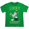 Looney Tunes - Bugs Bunny St. Patrick's Lucky Rabbit Youth Short Sleeve