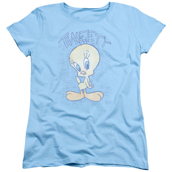 Looney Tunes - Tweety Fade Women's Short Sleeve
